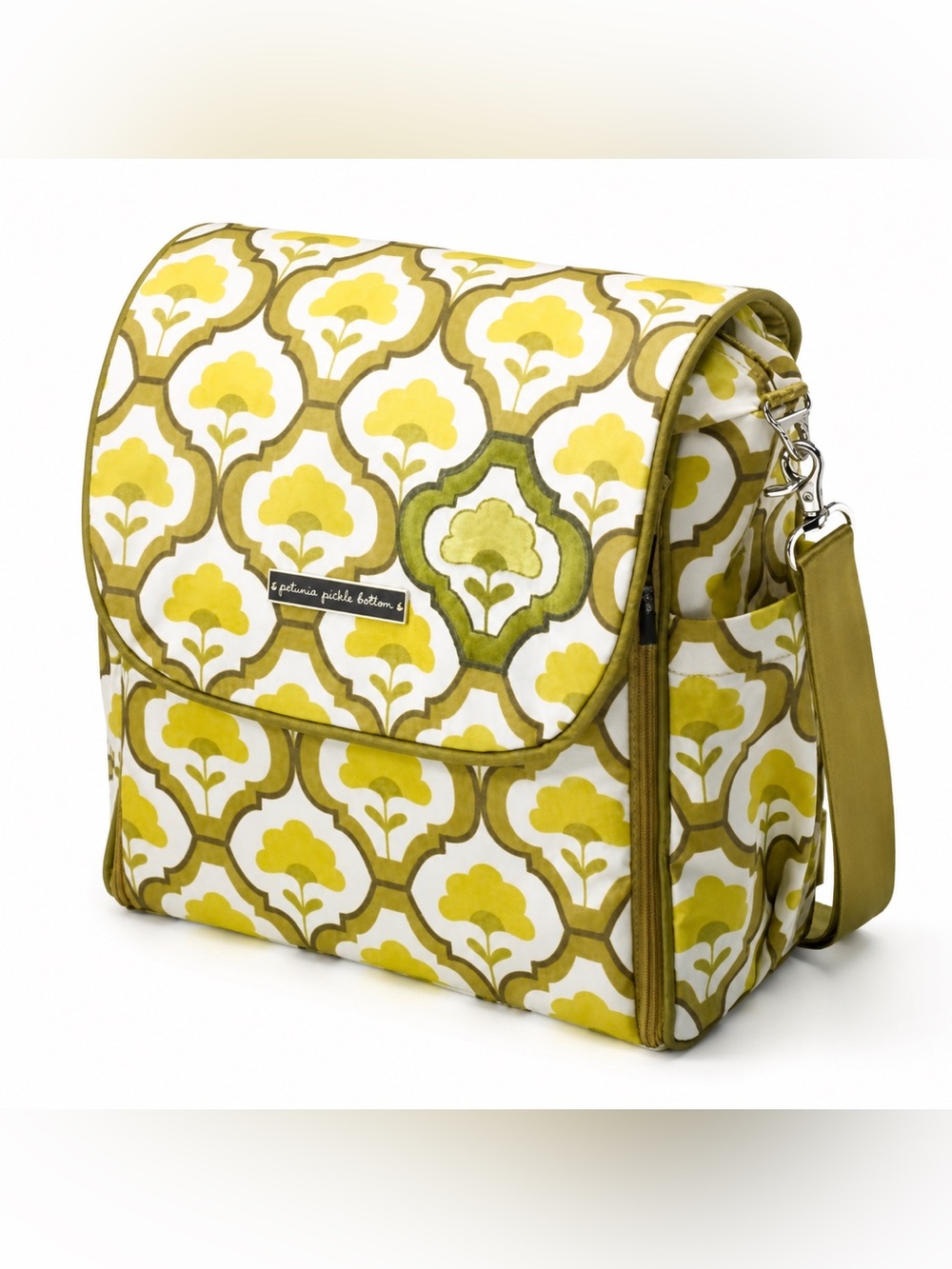 Petunia Pickle Bottom Lights of Lisbon Boxy Backpack Diaper Bag NWT Changing Pad